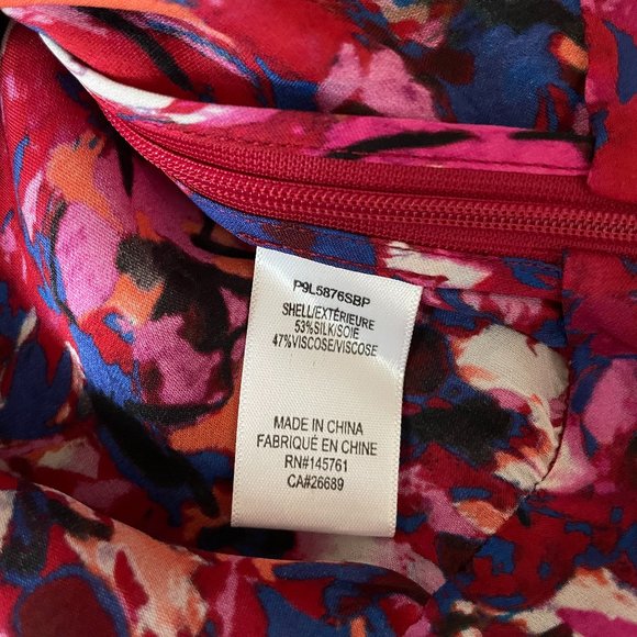 Julia Patterned SIlk Blend Blouse from Parker - Picture 8 of 8